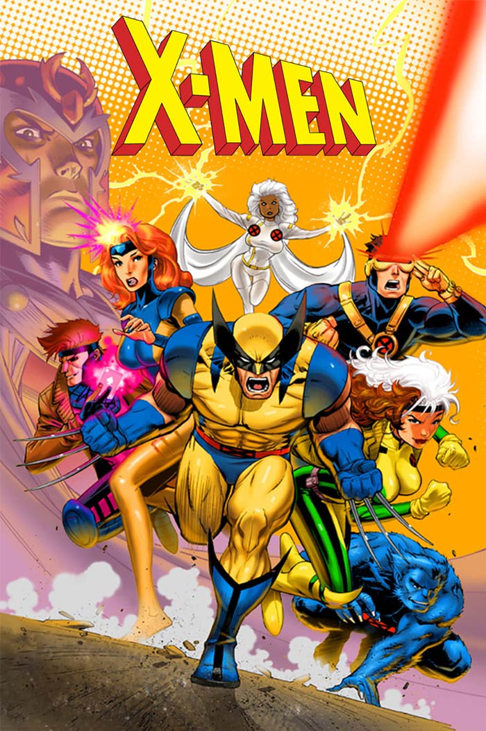Poster for Marvel Comics X-Men cartoon