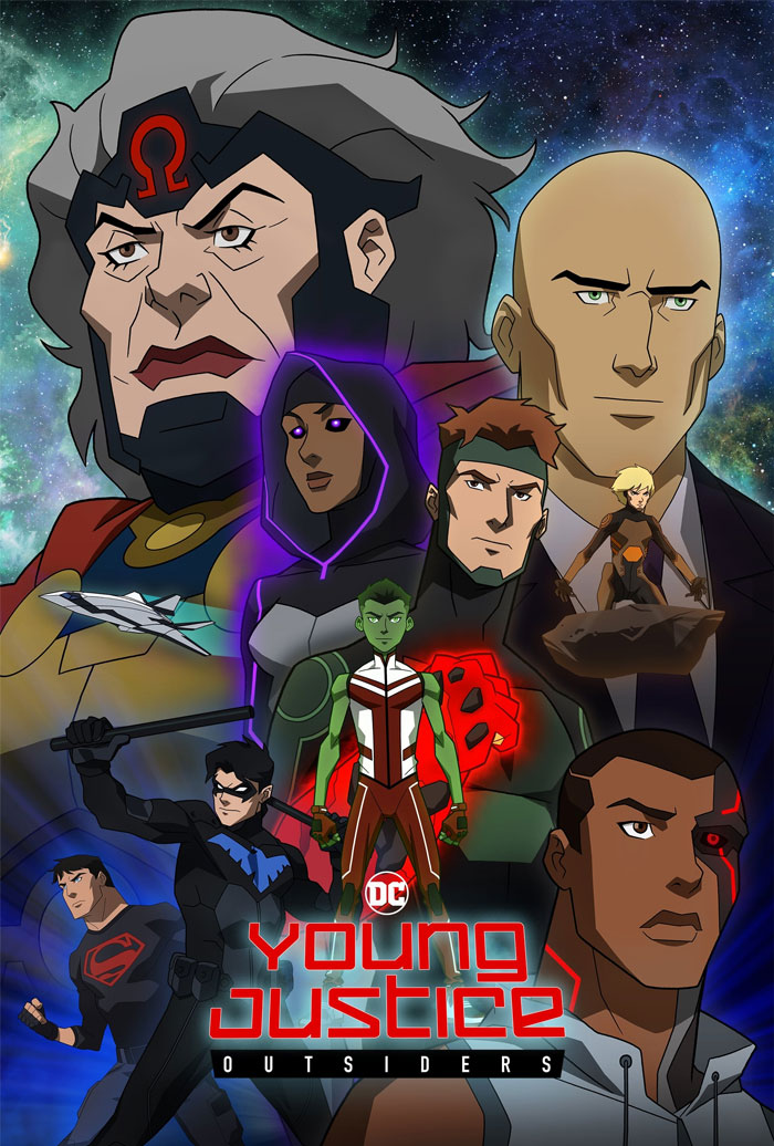 Poster for Young Justice cartoon