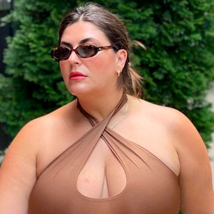 Esta defensora de la aceptación corporal se viste como las celebridades para demostrar que no hay que ser delgada para tener buen aspecto (20 fotos nuevas)