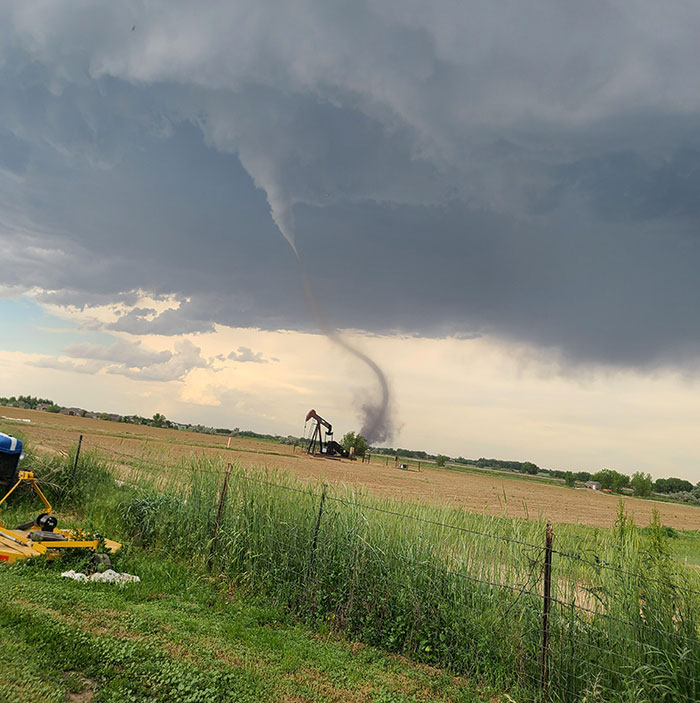 The Tornado That Appeared Right By Our House, Frederick, CO