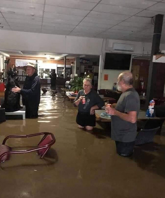 Currently Experiencing Major Flooding In Australia, But Nothing Closes The Pub