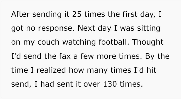 "Got My Card In The Mail 3 Days Later": After Almost Two Months Of Back And Forth With The Company, This Person Gets What They Want After Spamming Their Fax Machine "Got My Card In The Mail 3 Days Later": After Almost Two Months Of Back And Forth With The Company, This Person Gets What They Want After Spamming Their Fax Machine