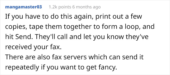 "Got My Card In The Mail 3 Days Later": After Almost Two Months Of Back And Forth With The Company, This Person Gets What They Want After Spamming Their Fax Machine