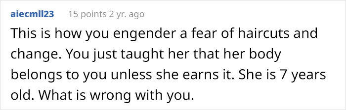Single Father Cuts Off 7-Year-Old Daughter’s Hair Because She Doesn’t ‘Maintain It’, Asks The Internet If He Did Something Wrong Single Father Cuts Off 7-Year-Old Daughter’s Hair Because She Doesn’t ‘Maintain It’, Asks The Internet If He Did Something Wrong