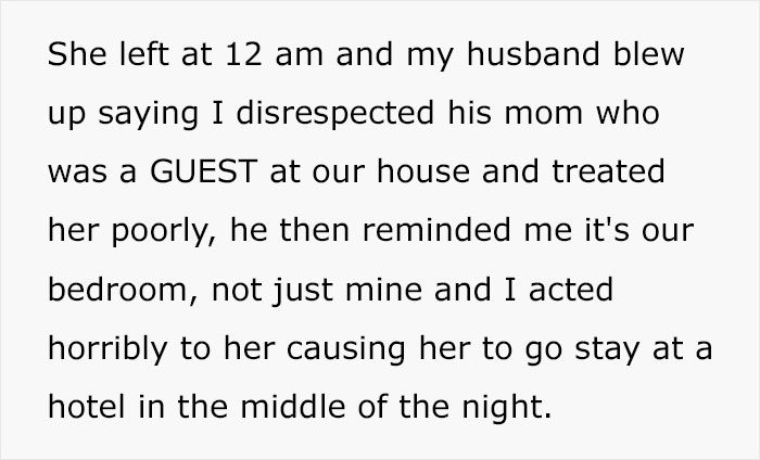 Woman Left In Tears To Stay At Hotel After Daughter-In-Law Refused To Let Her Sleep In Master Bedroom, Upset Husband Ends Up Leaving As Well