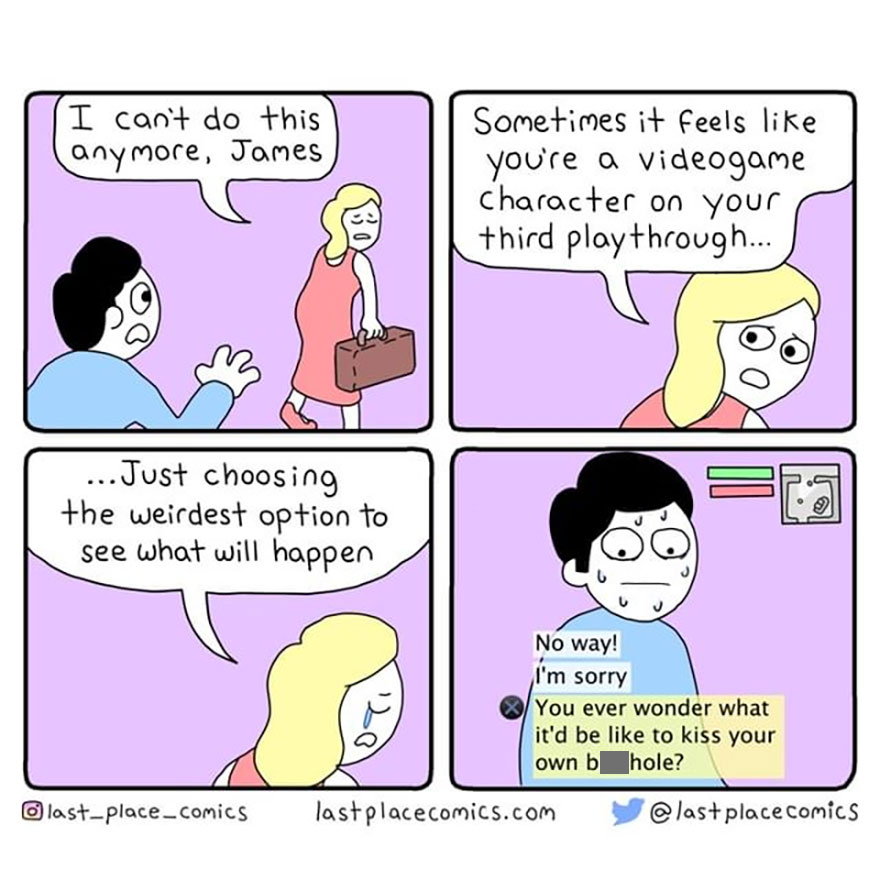 Artist Creates Comics With Absurd Twists And They Might Make You Laugh (29 New Pics)