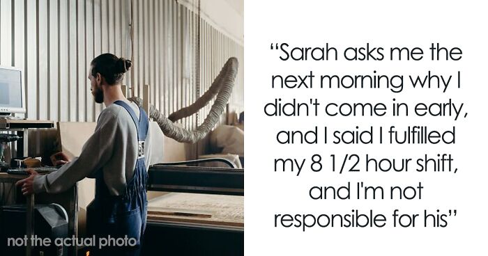 Employee Maliciously Complies To Work Only His 8 1/2 Hours, Makes The Company Lose $85k Per Year