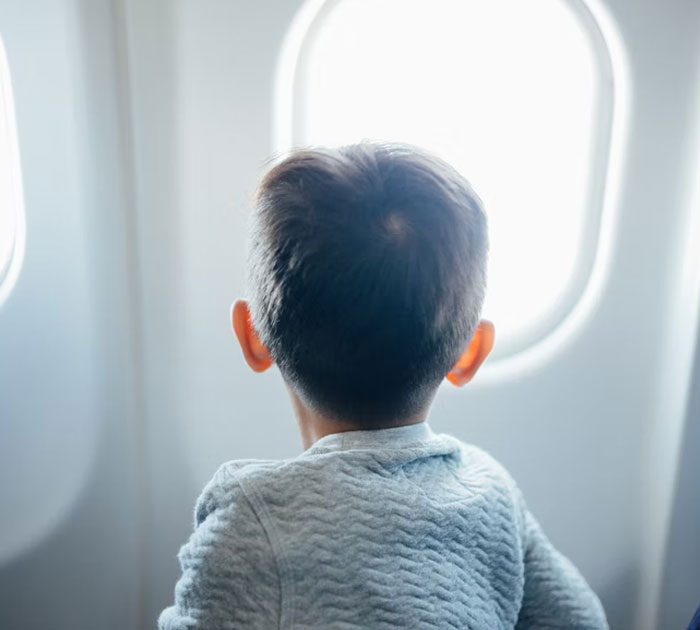 A Kid On A Plane