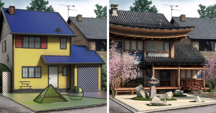 Reimagining Harry Potter’s Privet Drive House If These 7 Famous Artists Were The Architect