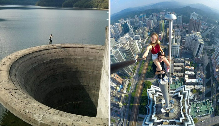 40 Times People Posted Unnerving Pics Of Great Heights That Made Others Say “Hell No”