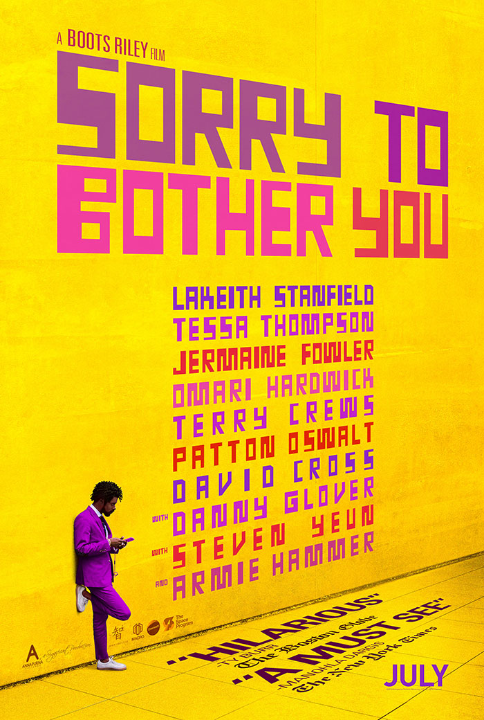 Poster of Sorry To Bother You movie 
