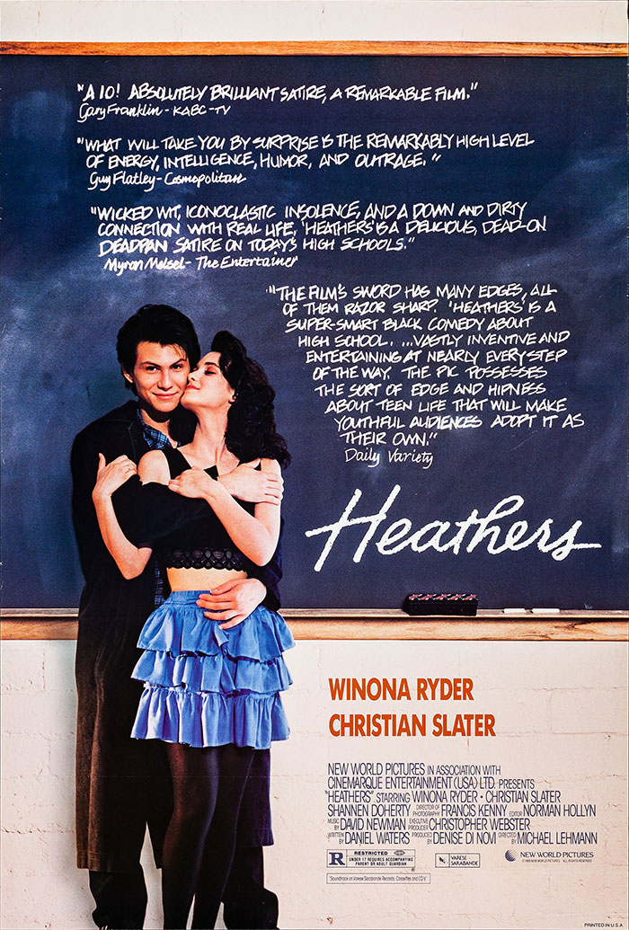 Poster of Heathers movie 