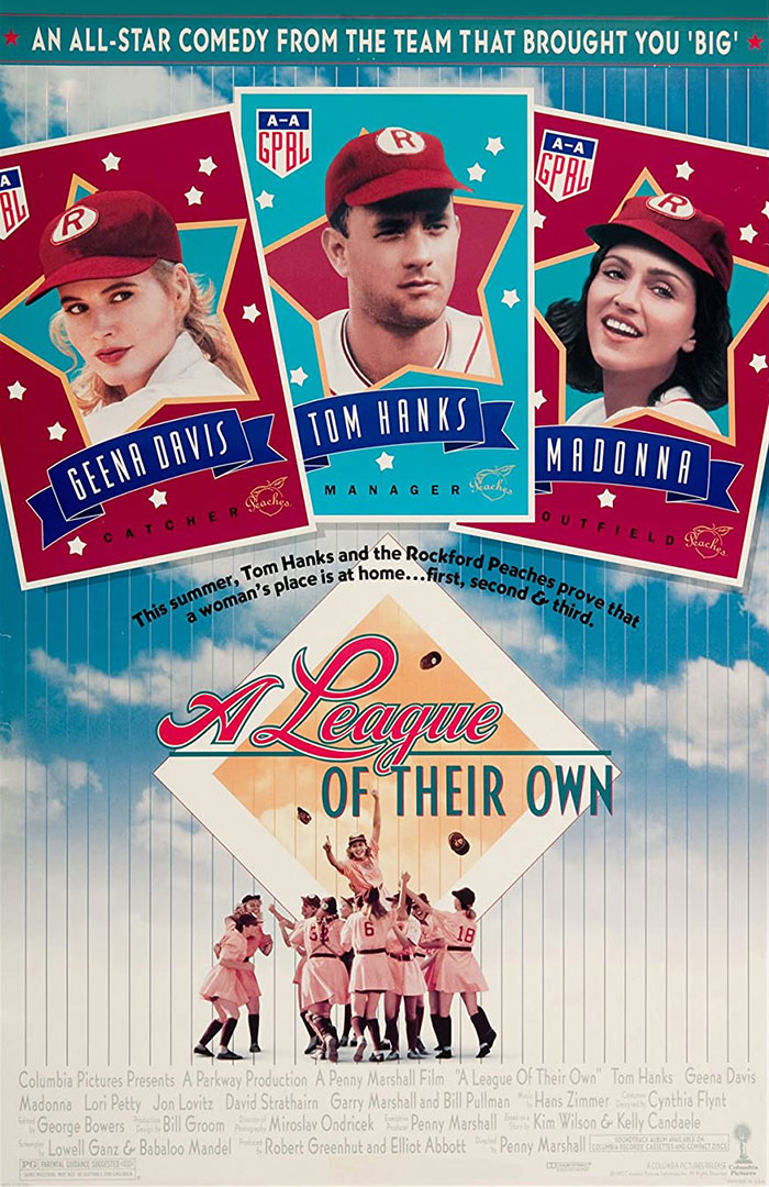 Poster of A League Of Their Own movie 