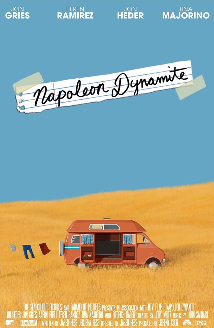 Poster of Napoleon Dynamite movie 