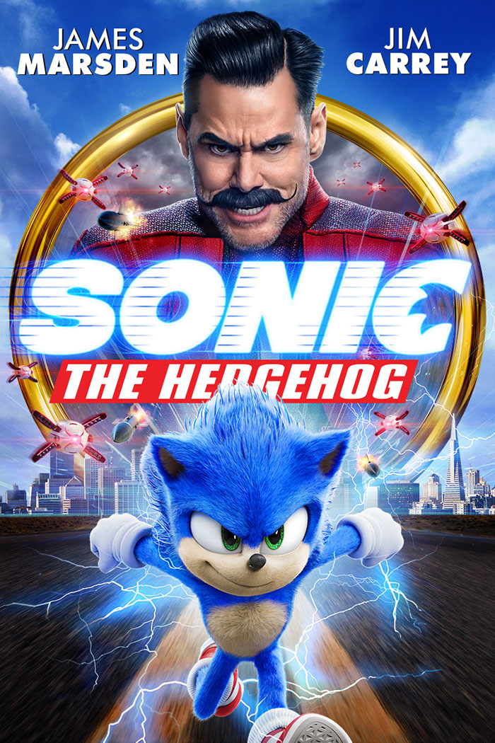Poster of Sonic The Hedgehog movie 