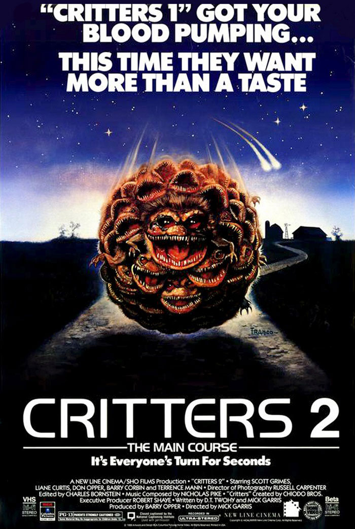 Poster of Critters 2: The Main Course movie 