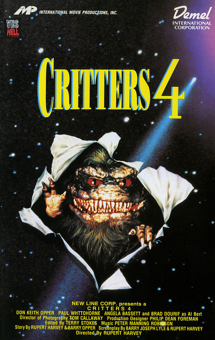 Poster of Critters 4: They're Invading Your Space movie 