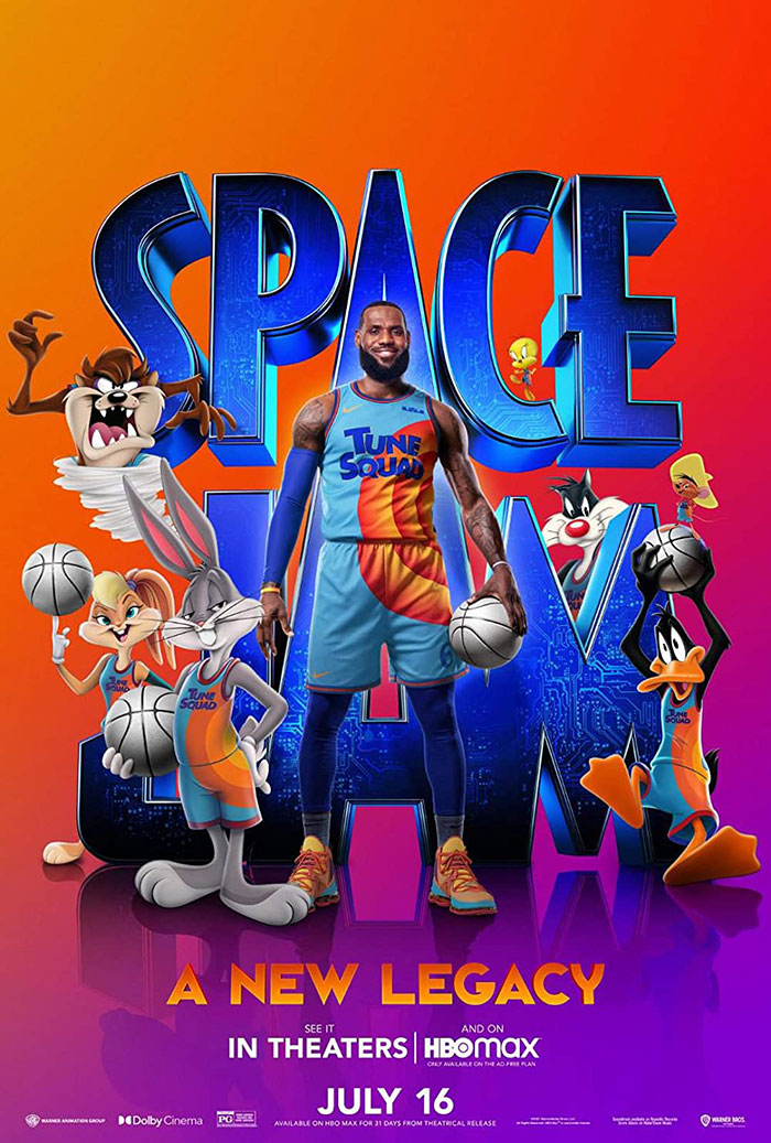 Poster of Space Jam: A New Legacy movie 