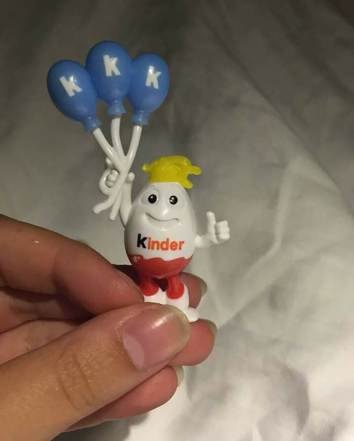 They Should Have Thought About This Kinder Egg Toy A Little Longer