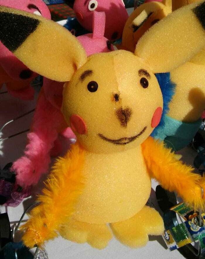 This "Pikachu" I Found On A Fair A Couple Years Ago