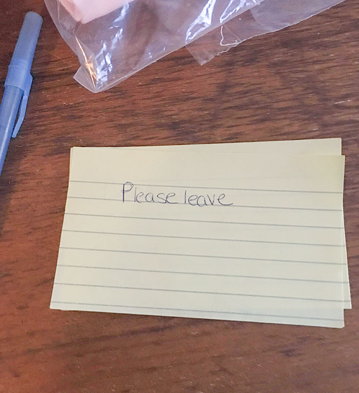 My Wife Leaves Me Notes In The Morning. I Hope This One’s Not Finished