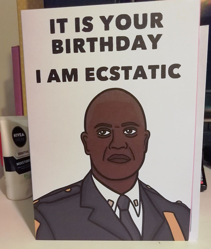 I Try My Best To Not Make A Fuss On My Birthday, But I Got This Card Today From My Girlfriend. It Was The Best Thing I Have Ever Received