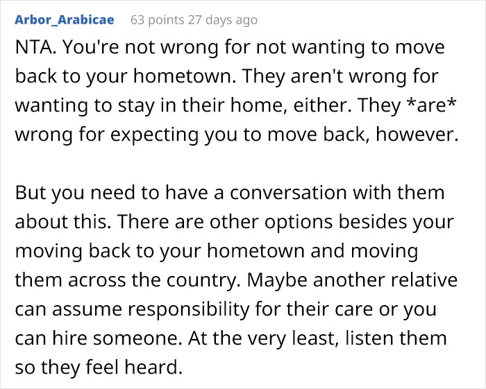 Gay Man Tells His Elderly Parents That He Won't Move Back Because Of The "Bad Memories Of Growing Up" There, Family Drama Ensues Gay Man Tells His Elderly Parents That He Won't Move Back Because Of The "Bad Memories Of Growing Up" There, Family Drama Ensues