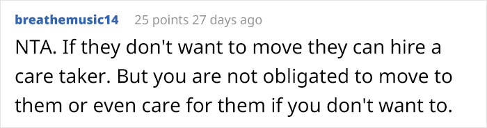 Gay Man Tells His Elderly Parents That He Won't Move Back Because Of The "Bad Memories Of Growing Up" There, Family Drama Ensues Gay Man Tells His Elderly Parents That He Won't Move Back Because Of The "Bad Memories Of Growing Up" There, Family Drama Ensues