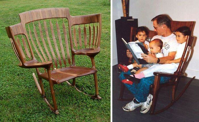 Ingeniosa silla para contar cuentos