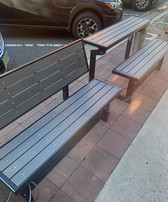 These Benches That Turn Into Tables