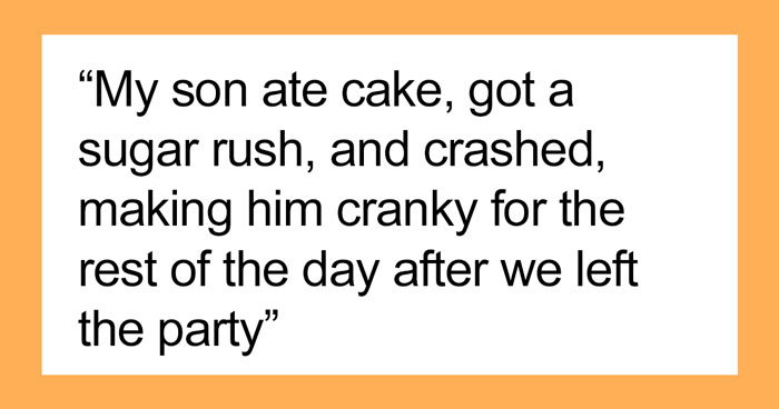 Mom Who Doesn’t Allow Her 8 Y.O. To Eat Cake Is Livid When She Finds Out His Friend Convinced Him To Eat It On His Birthday