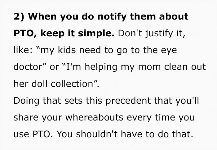 Expert Says "For Years, I Took My Paid Time Off All Wrong" And Explains How To Do It Correctly Expert Says "For Years, I Took My Paid Time Off All Wrong" And Explains How To Do It Correctly