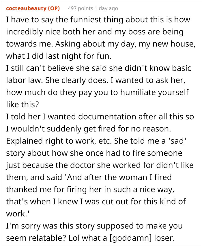 Management Bites Their Tongue When They Realize Employee Knows It's Illegal To Have A Policy Against Discussing Wages Management Bites Their Tongue When They Realize Employee Knows It's Illegal To Have A Policy Against Discussing Wages