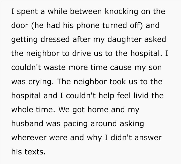 Husband Ignores Family Emergency To Take A Nap, Tries To Put All The Blame On His Wife Husband Ignores Family Emergency To Take A Nap, Tries To Put All The Blame On His Wife