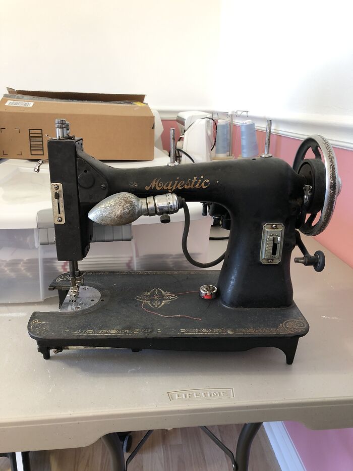My Great-Grandmother’s Sewing Machine, Circa 1920s/1930s