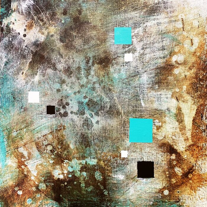 Untitled (Acrylic On Plywood)