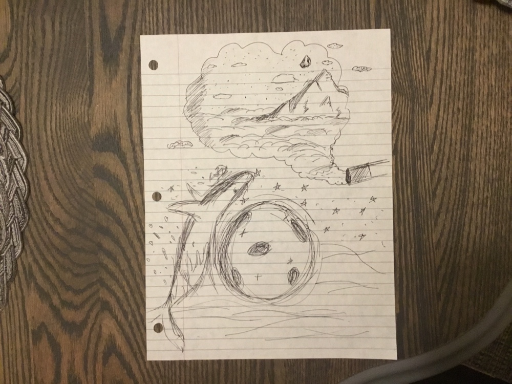 5 Pen Sketches I Did In Class