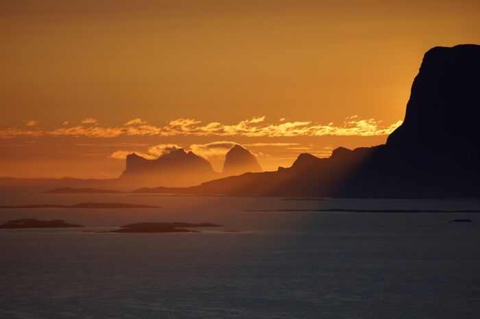 Midnight Sun, Dønna In Norway