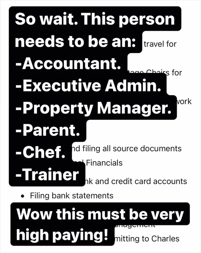 Person With 18 Years' Experience In HR Breaks Down This Insane Job Posting And It Shows Why It’s Important To Read Red Flags Person With 18 Years' Experience In HR Breaks Down This Insane Job Posting And It Shows Why It’s Important To Read Red Flags