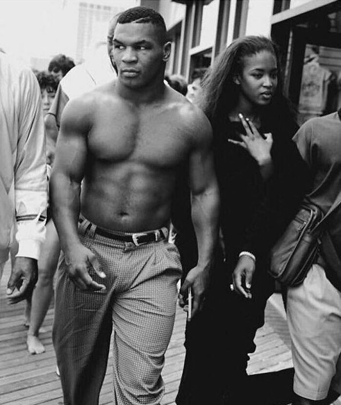 Mike Tyson And Naomi Campbell, 1989