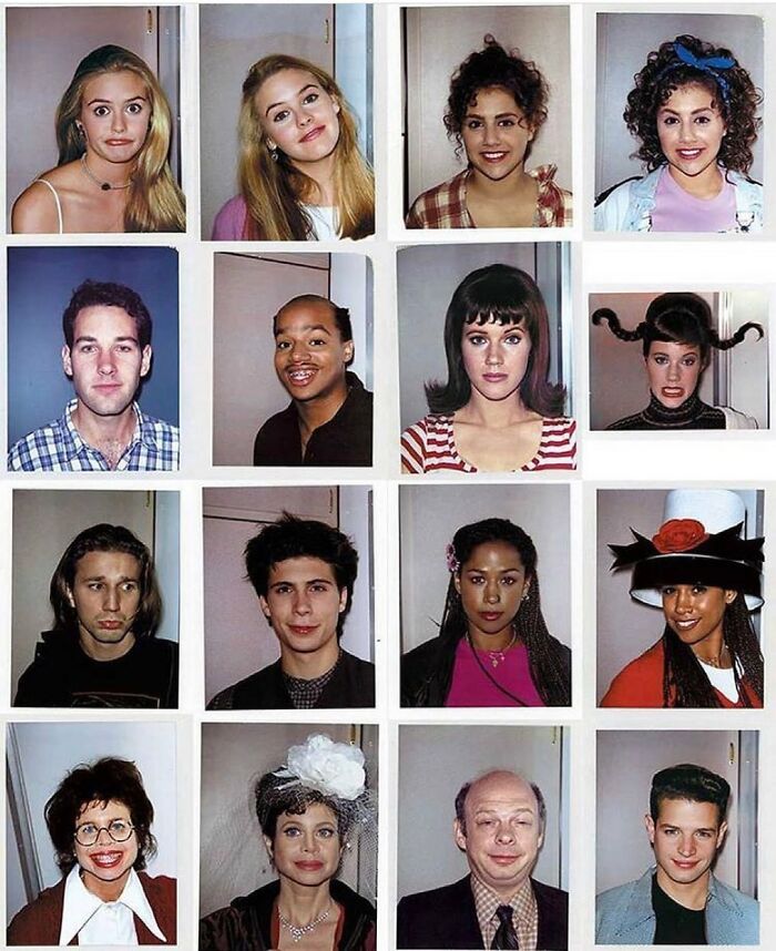 Polaroid Photos Of The Cast Of ‘Clueless’ Taken By | Makeup Supervisor Alan Friedman, 1995