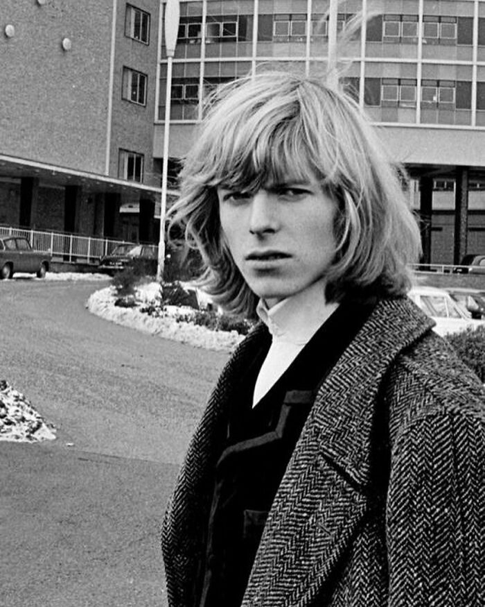 Davy Jones, Who Would Later Go By The Name David Bowie, Outside The Bbc Television Centre After His Band Performed // 7 March, 1965