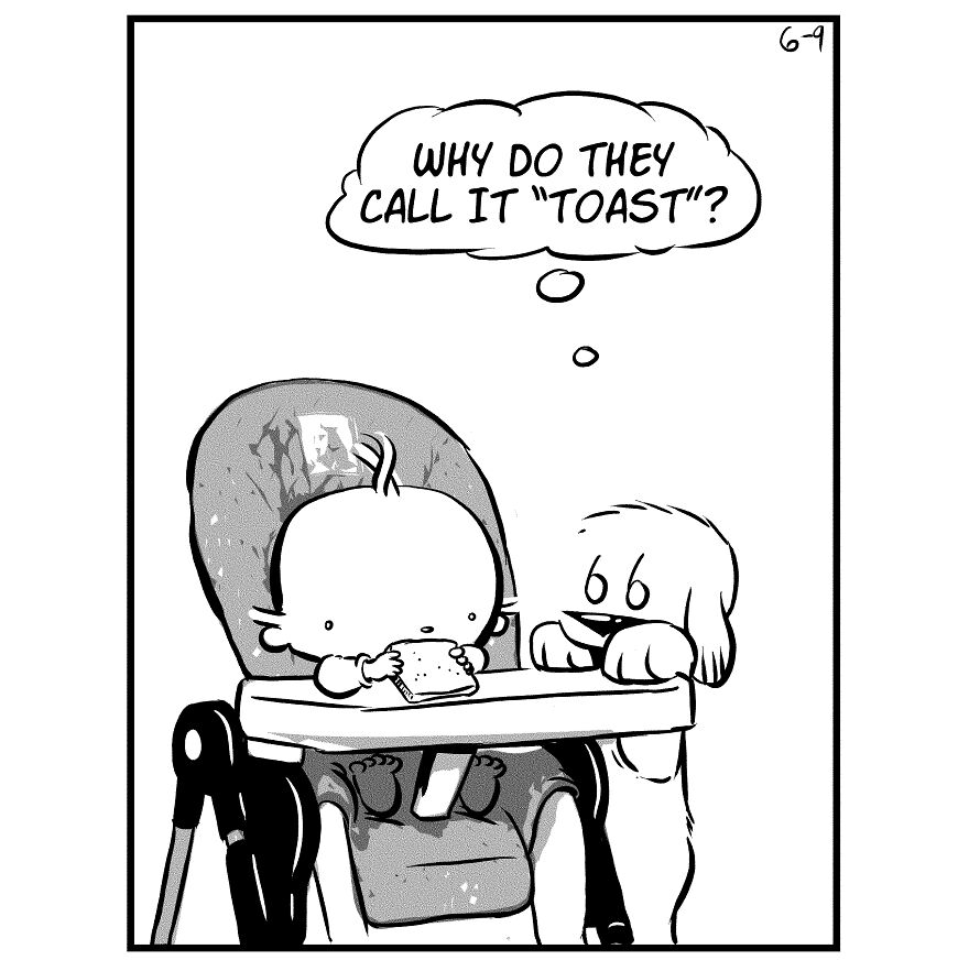 Things My Dog Thinks About (4 Comics)