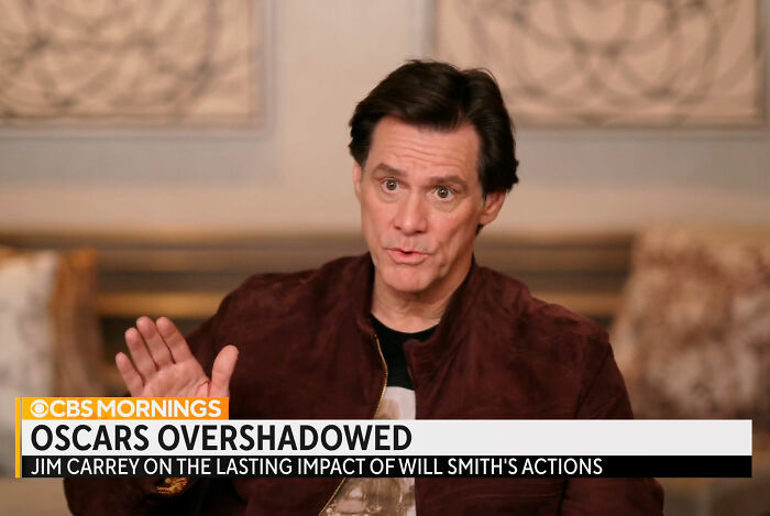 Jim Carrey Calls Out Hollywood After 'Sickening' Ovation For Will Smith