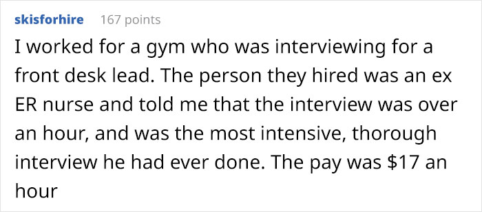 14 Times People Were Shocked By How Ridiculously Formal Minimum Wage Job Interviews Were, And Opposite Stories 14 Times People Were Shocked By How Ridiculously Formal Minimum Wage Job Interviews Were, And Opposite Stories