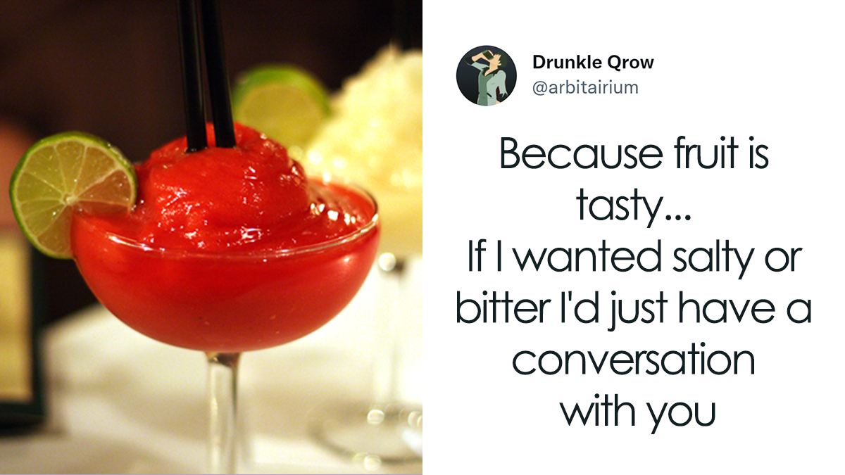 Woman On Twitter Belittles Men Who Order Fruity Or Mixed Drinks And 17 People Come To Teach Her A Lesson