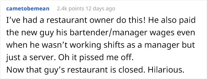 12 Waitresses Decide Not To Show Up For Work After Boss Promotes "Son Of A Friend" Without Any Experience Over Them 12 Waitresses Decide Not To Show Up For Work After Boss Promotes "Son Of A Friend" Without Any Experience Over Them