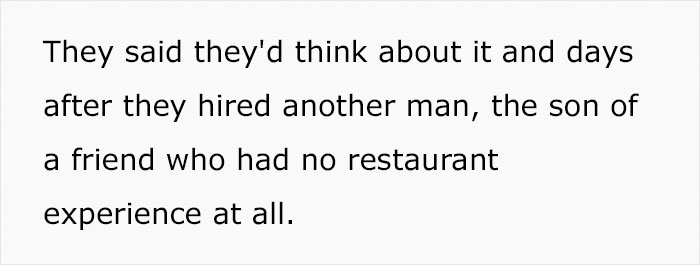 12 Waitresses Decide Not To Show Up For Work After Boss Promotes "Son Of A Friend" Without Any Experience Over Them 12 Waitresses Decide Not To Show Up For Work After Boss Promotes "Son Of A Friend" Without Any Experience Over Them