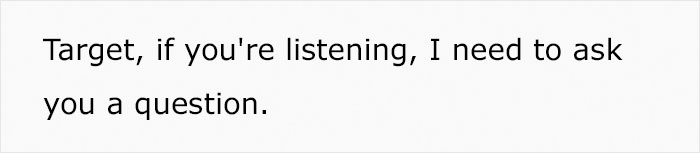 Target Shopper Reveals A Startling Difference Between Girls' And Boys' Clothing Functionality At Target, Goes Viral On TikTok Target Shopper Reveals A Startling Difference Between Girls' And Boys' Clothing Functionality At Target, Goes Viral On TikTok