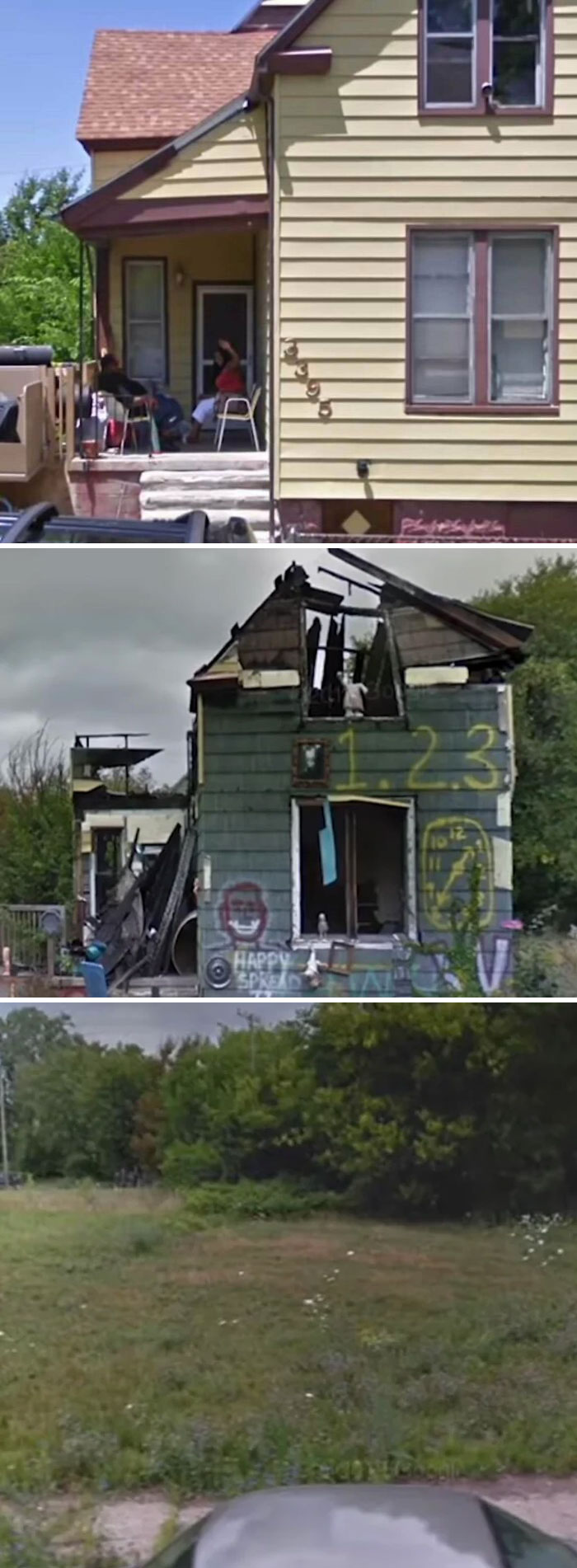 Small Home In Detroit 2009, 2011 And 2015